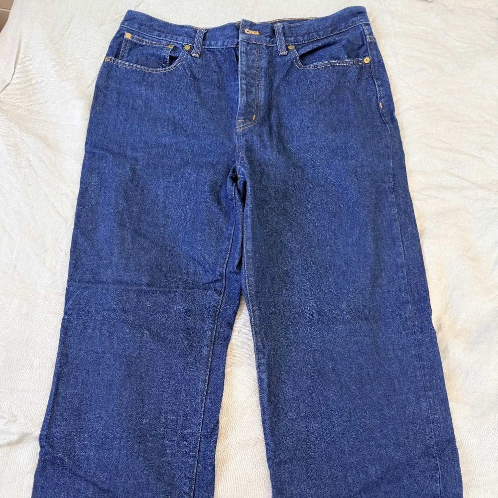 Madewell low-slung baggy jeans